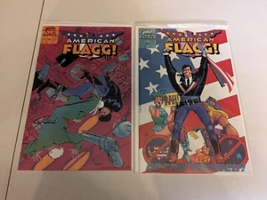 Howard Chakin's American Flagg! #49 & 50 (1988, First Comics ) (K2) - Picture 1 of 3