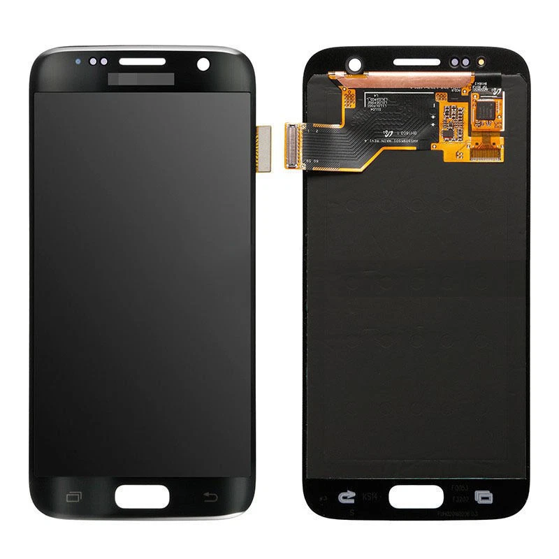 Conjunto de digitalizador de pantalla OLED de repuesto para Samsung Galaxy S7 - negro Foto 1 de 1