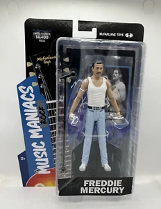 Freddie Mercury Action Figure Music Maniacs Rock Queen 6" Limited Edition NEW UK - Picture 1 of 8