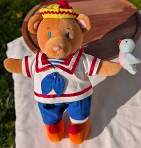 Vintage MADAME ALEXANDER Spring Stuffed Bear 7” Plush Animals 2002 - Picture 1 of 6