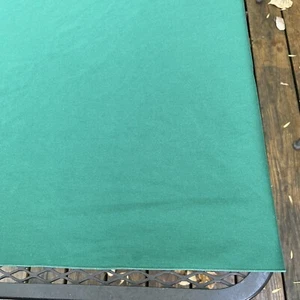 Vintage Tischdecke Waldgrün 60" x 60" Quadrat MCM Urlaub Herbst - Bild 1 von 9