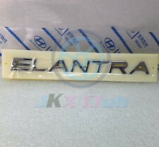 86315 2D001 Rear Trunk Logo ELANTRA Emblem Chromed Fit For HYUNDAI Elantra