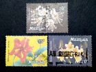 Malaysia 1979 Flowers Loose Set Up To 20c - 3v Used #2