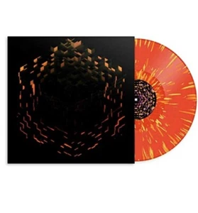 C418 - Minecraft Volume Beta Original Soundtrack Fire Splatter Vinyl 2xLP - Picture 1 of 4