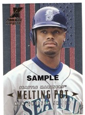 1997 Pinnacle X-Press Melting Pot  KEN GRIFFEY JR.  SAMPLE PROMO Card