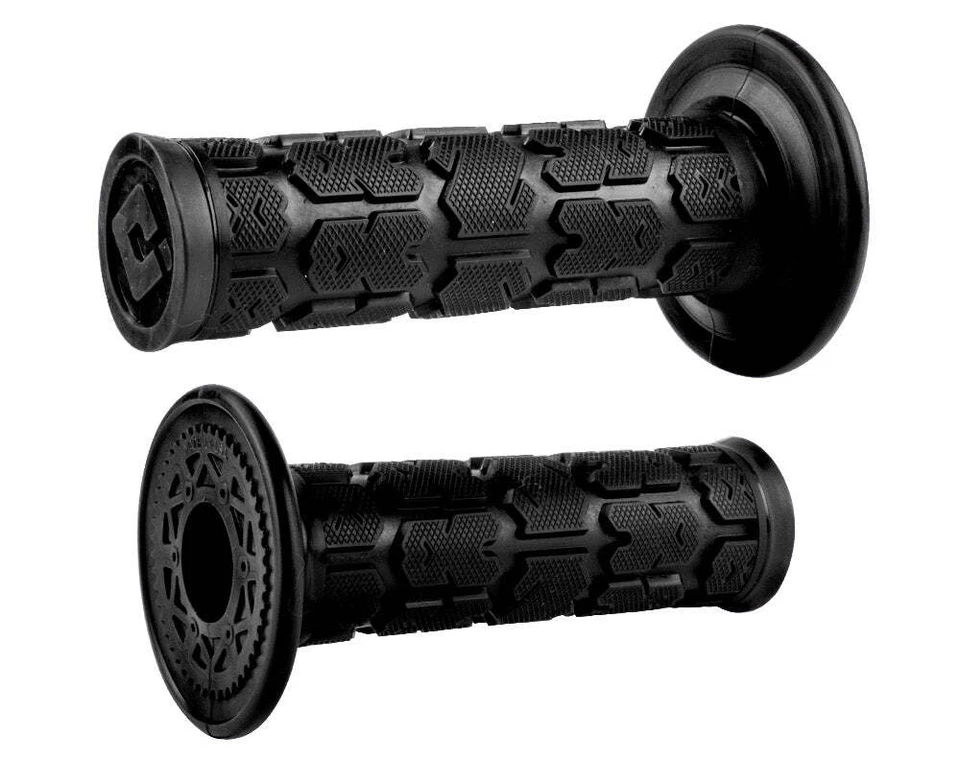 New ODI MX Shock Absorbing Rogue Grips Pair Set Dirtbike Black Motorcycle 7/8" - Image 1 of 1