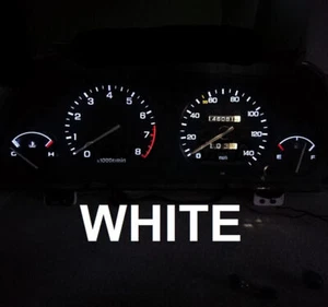 White Gauge Cluster Instrument LED Light Kit For 90 91 92 93 1990-93 Integra DA - Picture 1 of 5