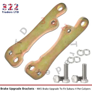 MX5 Brake Upgrade To Fit Subaru 4 Pot Calipers, Big Brake Kit Mazda - Picture 1 of 6
