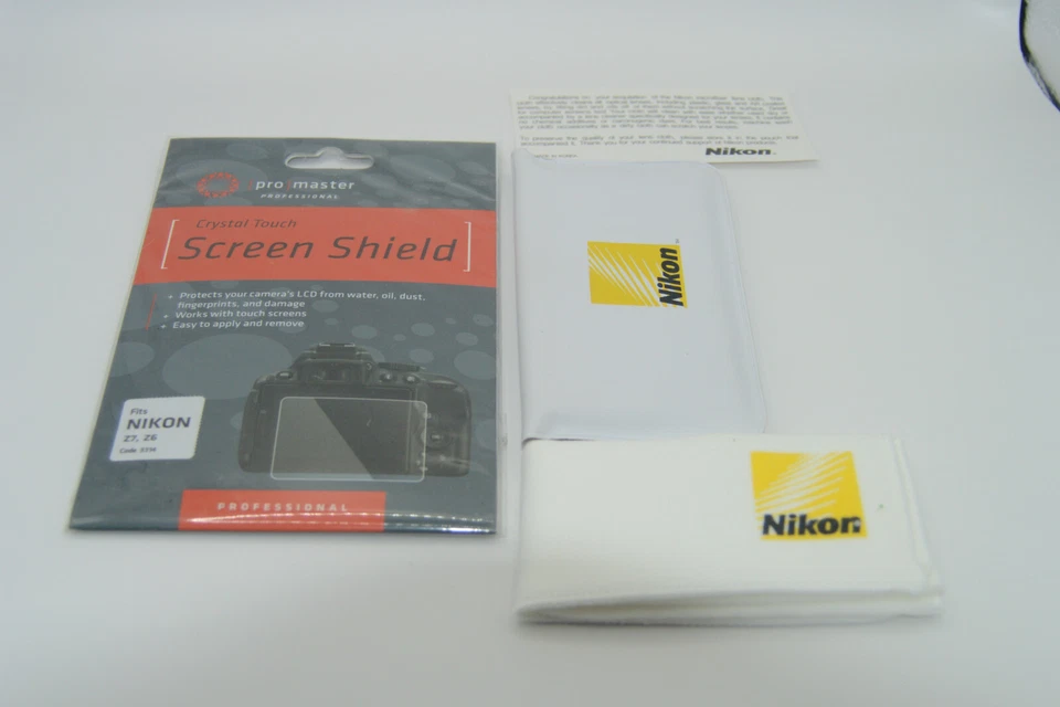 ProMaster 3314 Crystal Touch Screen Shield LCD Screen Protector for Nikon Z7 Z6 - Image 1 of 1