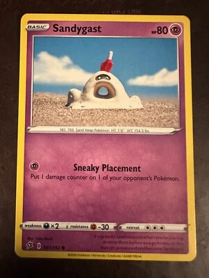 Sandygast 081/192 Swsh02: Rebel Clash Regular - Image 1 of 2