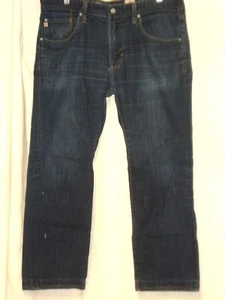 AG Adriano Goldschmied Jeans Herren blau Matchbox Slim Straight dunkel Größe 36 x 27 - Bild 1 von 4