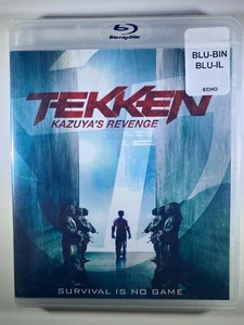 Tekken Kazuya's Revenge,(Blu-ray + DVD, 2014, WS) Kane Kosugi NEW - Picture 1 of 2
