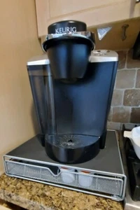 Edelstahl rutschfeste Kaffeekapsel Aufbewahrung Schublade K-Tasse 36 Hülsen NEU IM BOX - Bild 1 von 5