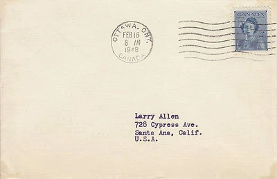 Canada FDC cover with Sc # 276 - WW 7228 - Image 1 of 2