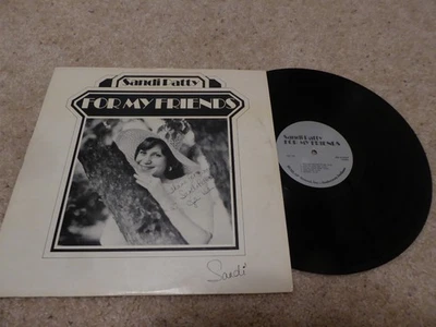 Sandi Patty " FOR MY FRIENDS " LP Record, BSI-0183LP, EX, Rare Double Autographs - Image 1 of 2
