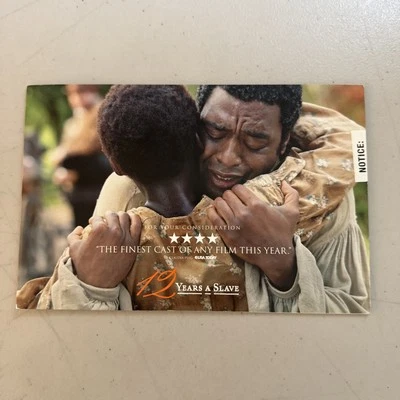 12 Years A Slave For Your Consideration DVD 2013 Academy Award Screener New - Image 1 of 2