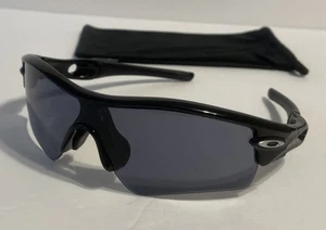 Oakley Radar Path 09-670 (2007) tiefschwarzes Gestell graue Gläser "LESEN" - Bild 1 von 10