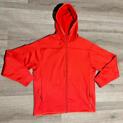 Projek Raw Hoodie Mens Large High Visibility Orange Performance Fleece Bright - Image 1 of 4