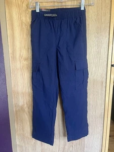 Gerry Kids Tricot Pants Pocket Blue Size S7/8 - Picture 1 of 4