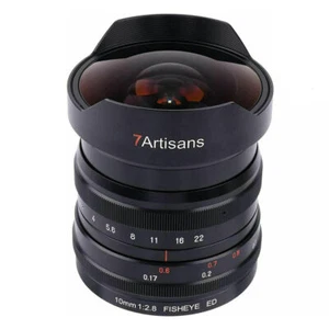 7artisans 10mm F2.8 Full Frame Fisheye Lens Wide Angle for L-Mount Camera Sigma - Picture 1 of 9