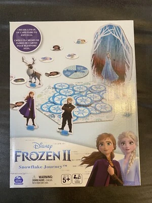 Disney Frozen 2 Snow Flake Journey Game Create A Trail Of Card Pairs 2 Join Elsa - Image 1 of 2