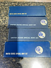 (4) 1966 & 1967 SMS US Mint Sets Special Mint Sets w/ Silver Kennedy Half w/ Box