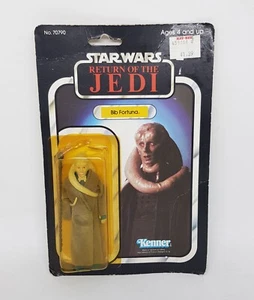 Star Wars Vintage BIB FORTUNA Figure MOC Cracked Bubble 77 Back ROTJ 1983 Kenner - Picture 1 of 11