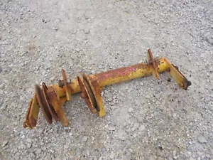 Woods 42C -4 belly mower rear mounting bracket w/ pullies Cub Farmall IH tractor - Picture 1 of 9
