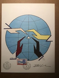 ROGER CHRISTIAN - U.N. (WFUNA) ART GRAPHIC 1977 - “WIPO” - Imagen 1 de 6