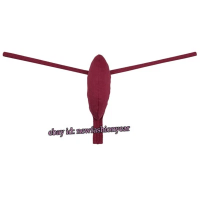 Sexy Para Hombre Bolsa Tanga Push Up Mini Bikini Tangas Suave Micro Calzoncillos Ropa Interior Foto 1 de 4