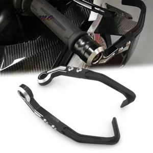 Aluminum Brake & Clutch Lever Guards For 2014-2020 S1000R 2009-2018 S1000RR - Picture 1 of 6