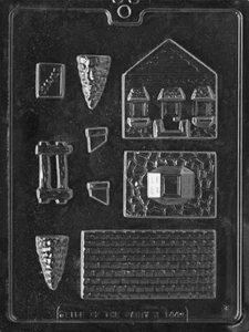 SMALL 3D HOUSE MOLD chocolate molds houses realtor realtors buyers gift - Picture 1 of 1