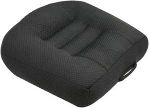 Car Booster Seat Cushion - Breathable Mesh Fatigue Relief Height Boost Mat BLACK - Picture 1 of 7