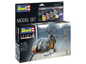 Alouette II Helicopter Model Set 1:32 Plastic Model Kit REVELL - Picture 1 of 1