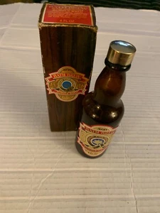 De lote antiguo Avon botella de cerveza baño cerveza baño de burbujas salvaje campo marca 4 fl oz - Imagen 1 de 6