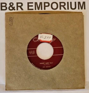 Jan August - Night and Day/Nola - (1950? Mercury Records) - 7" Vinyl Single - Imagen 1 de 4