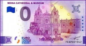 MALTE / BILLET 0 € / NULL EURO-SCHEIN / 0 € BANKNOTE / FEAP 2022-1 - Picture 1 of 1