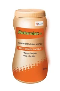 Naturolax-A Isabgol Husk Powder, Orange, 300 gms - Picture 1 of 8