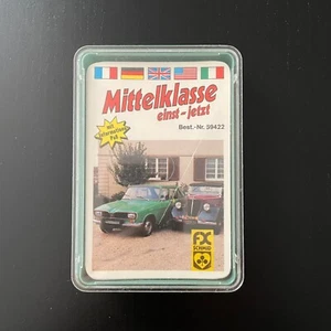 Quartett Kartenspiel Mittelklasse einst- jetzt FX Schmid - Bild 1 von 3