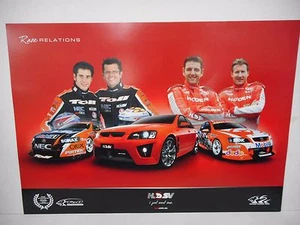 HOLDEN 2006 V8 SUPERCAR HSV RACING TEAM POSTER - Bild 1 von 7