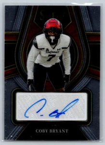 2022 Panini Select Draft Picks Signatures Coby Bryant #RS-CBR Rookie Auto TC1675 - Picture 1 of 2