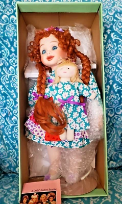 1993 年 - 限量版 18 英寸音乐 Raggy Muffin、Charlot Byj、Goebel 娃娃 392/500 — 第 1/4 张图片