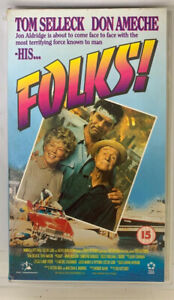 Folks Tom Selleck Don Ameche VHS video tape 