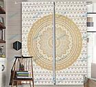 Mandala Vorhang für Wohnzimmer indische Baumwolle Vorhang Hippie Fenster Tür Küchen