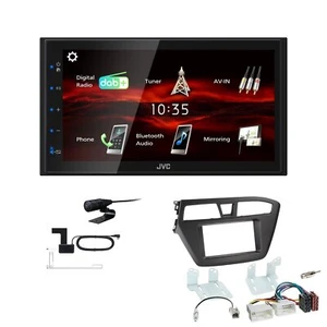JVC Bluetooth 2DIN DAB+ Autoradio für Hyundai i20 ab 2014 schwarz - Bild 1 von 5