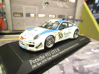 PORSCHE 911 - 997 GT3 R 24h Spa 20110 #53 Class Winner Häring Va Minichamps 1:43 - Bild 1 von 4