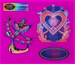 Hazbin Hotel PRIDE 2025 Sir Pentious Acryl Standee - NEU - IN HAND - Bild 1 von 2