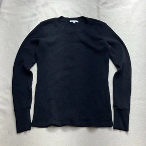 Cotton Citizen Thermo Hemd Jet Black Factory Distressed Herren S - Bild 1 von 9