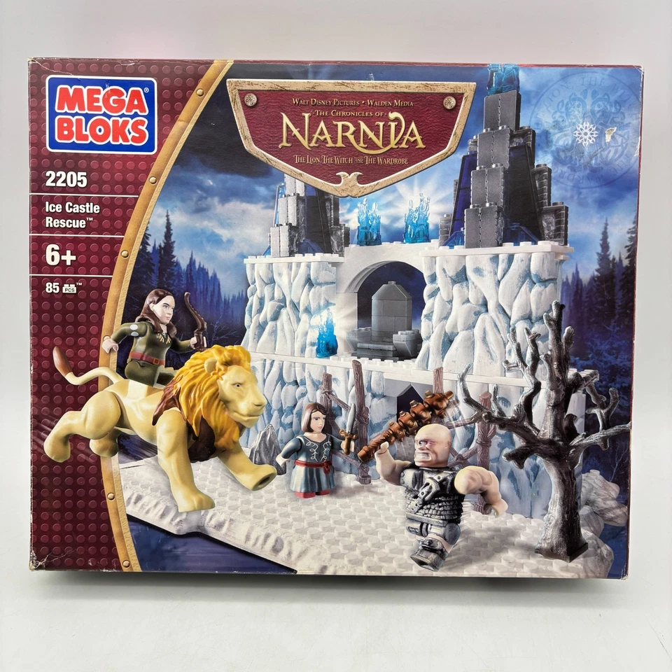 MEGA BLOKS 2205 Narnia Ice Castle Rescue SEALED BAGS COMPLETE 2005 Lion Witch - Image 1 of 4