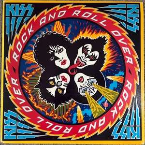 KISS ROCK AND ROLL OVER 1976 1st US LP NBLP‑7037 VG+ w/Orig Inner Sleeve - Picture 1 of 5